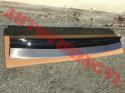 Накладка на задний бампер на Lexus LX570 15-17 год (Черная 202)