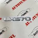 Эмблема для LEXUS LX570, хром